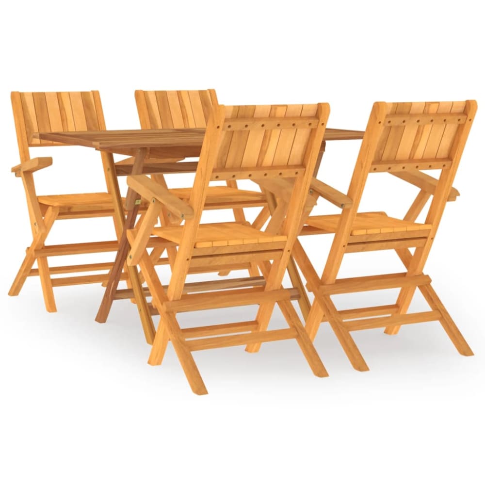 Ensemble à dîner salon bois marron 55 x 61 x 90 cm Ensemble à dîner salon bois marron 55 x 61 x 90 cm