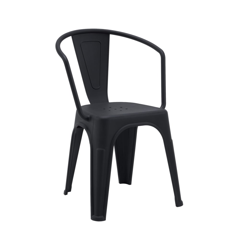 Bistrostuhl aus 100% Polypropylen, Schwarz - Maisons Du Monde