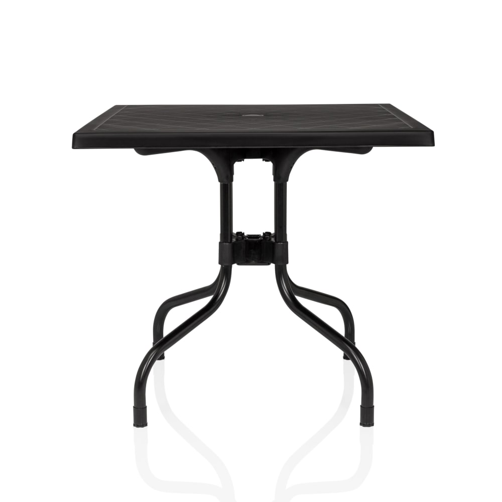 Klapptisch aus Kunststoff, Schwarz - Maisons Du Monde