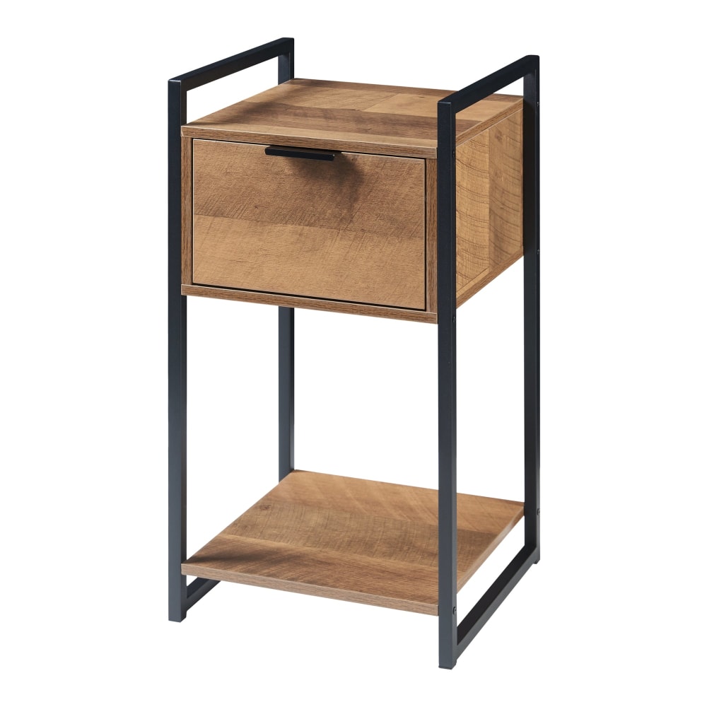 Table d'appoint panneau de marron 62 x 33 x 32 cm Table d'appoint panneau de marron 62 x 33 x 32 cm