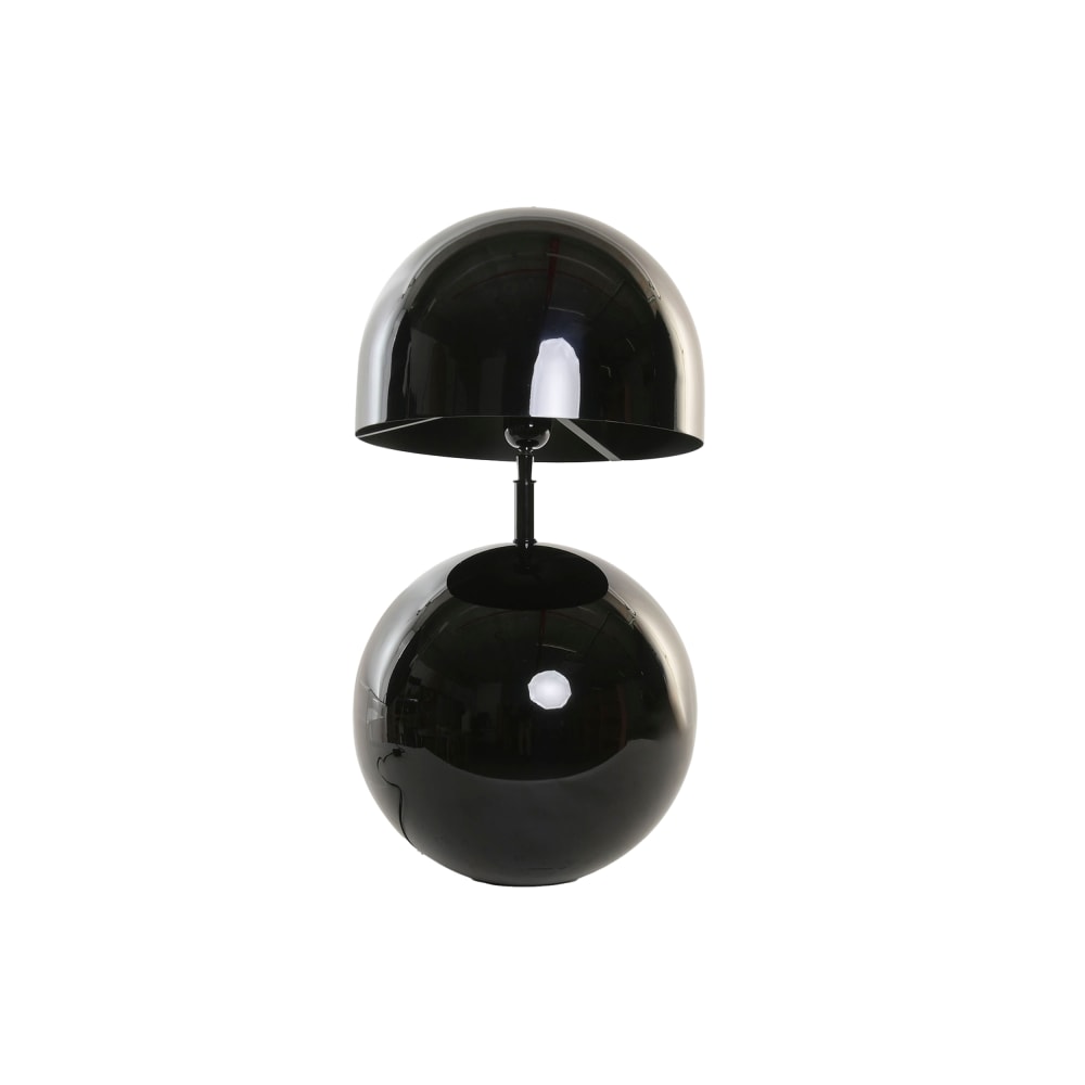 Lampe en acier patiné noir 31x31x59 cm — vue 3