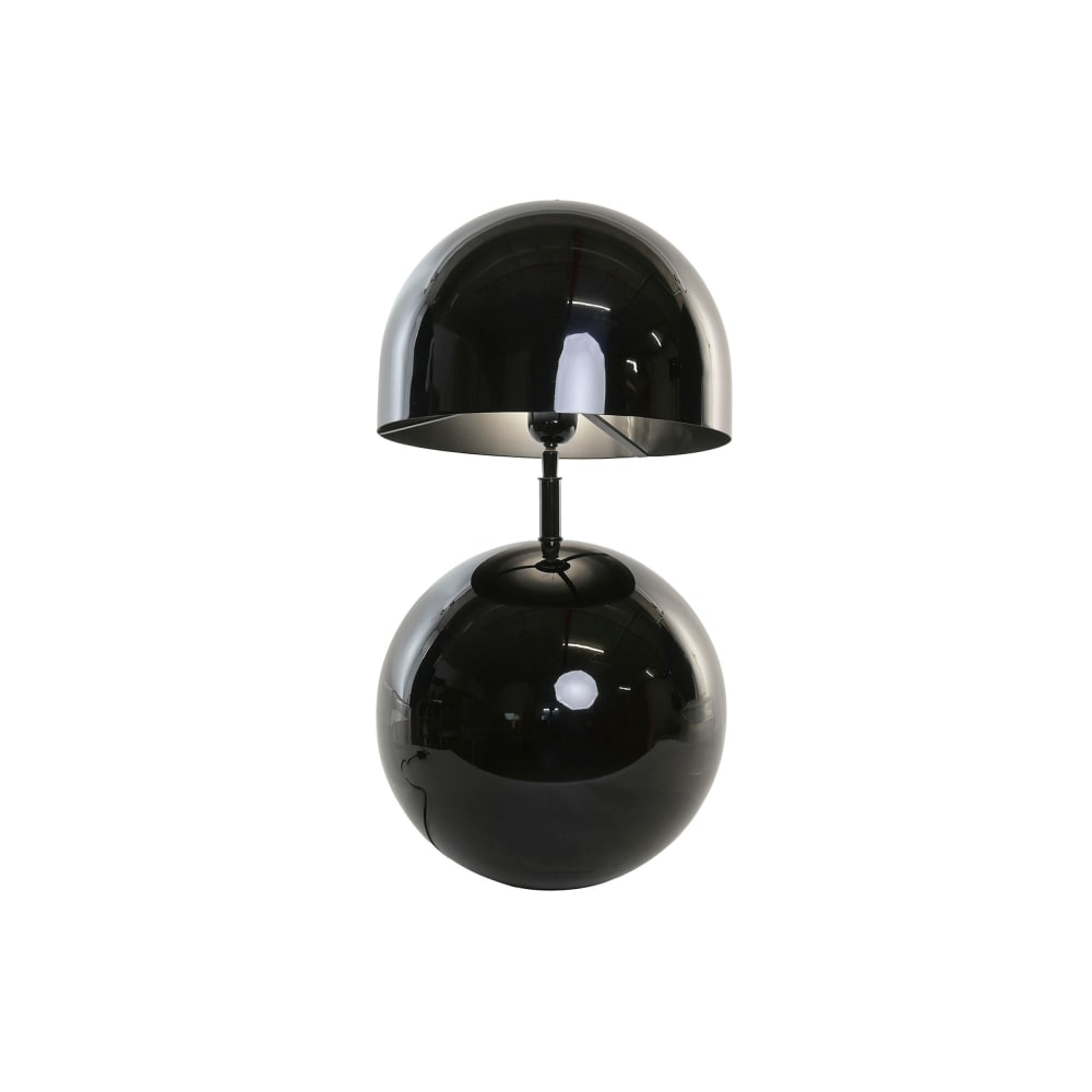 Lampe en acier patiné noir 31x31x59 cm — vue 4