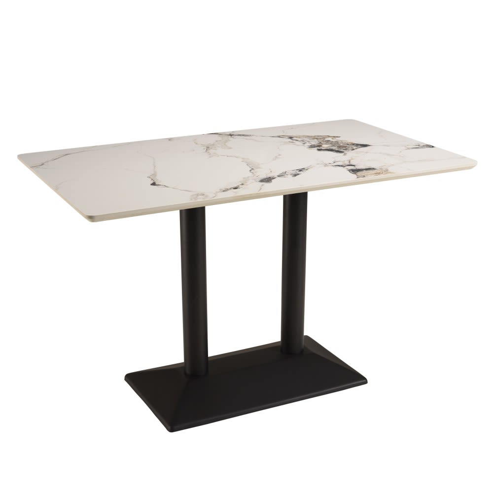 Set Nr. 1: rechteckiger Bistrotisch 120 x 70 cm aus hell