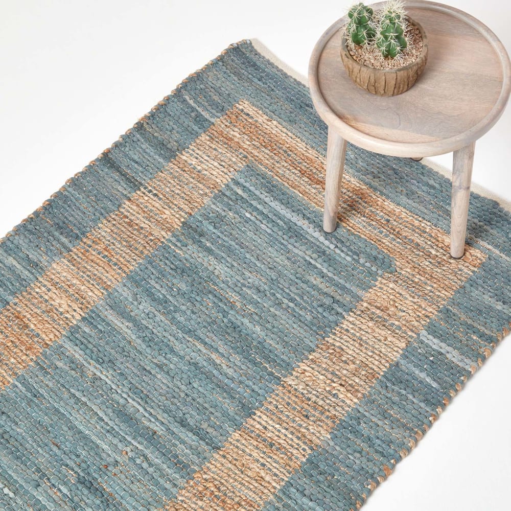 Teppich chindi hanf grau 160x230 cm - Maisons Du Monde
