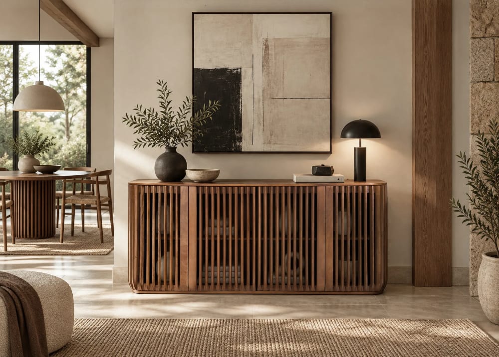 Sideboard aus Mangoholz, 170 cm, moderner Stil - Maisons Du Monde