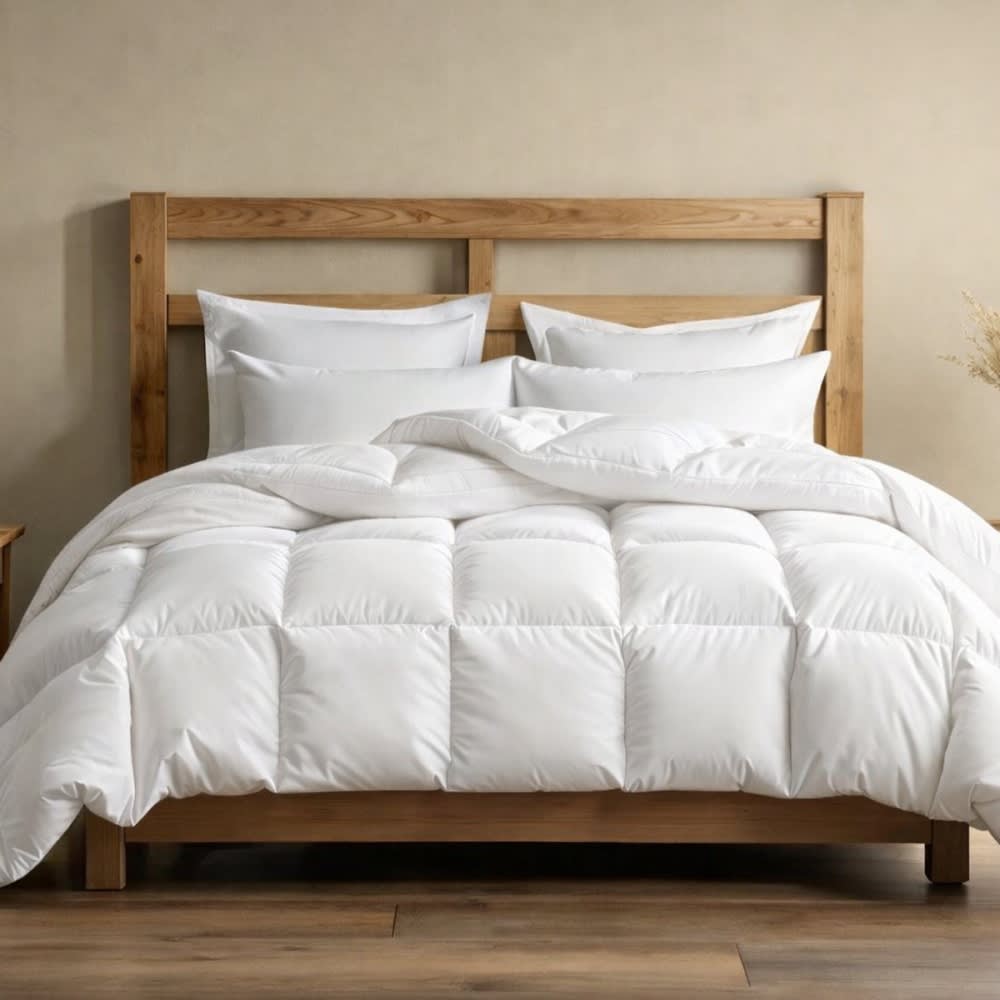 Couette jumelable 4 saisons 90% duvet de canard neuf 140x200 cm Couette jumelable 4 saisons 90% duvet de canard neuf 140x200 cm
