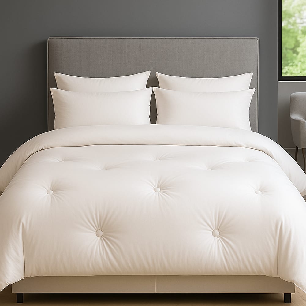 Couette hiver chaude 500g fibres creuses 240x280 cm Couette hiver chaude 500g fibres creuses 240x280 cm