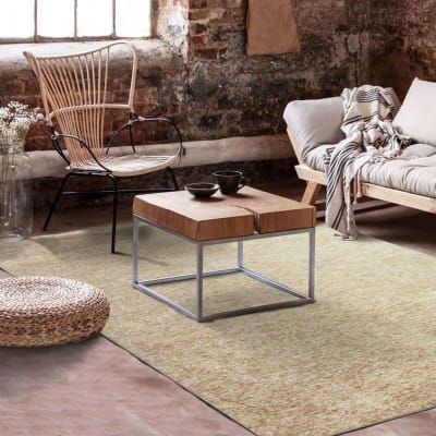 Tapis texturé vintage sable 120x170