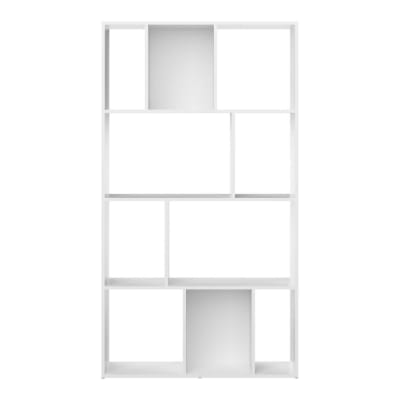 Bibliothèque effet bois blanc