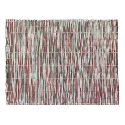 Set de table  en polyester lie de vin 33 x 45 cm