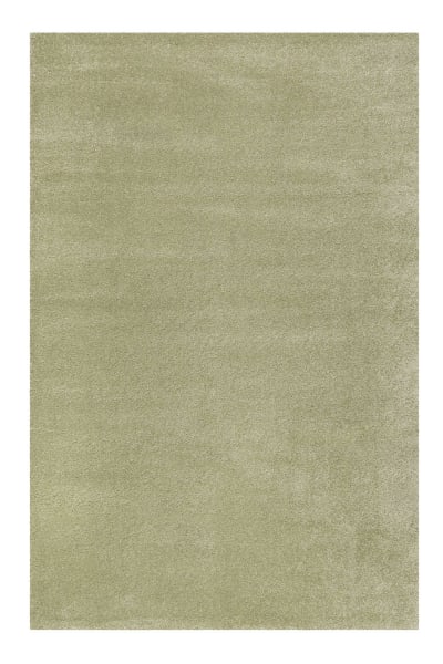 Tapis uni intemporel vert pistache pour salon, chambre  225x160