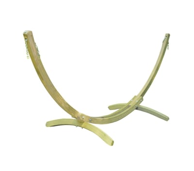 Support de hamac double en bois 290-360cm