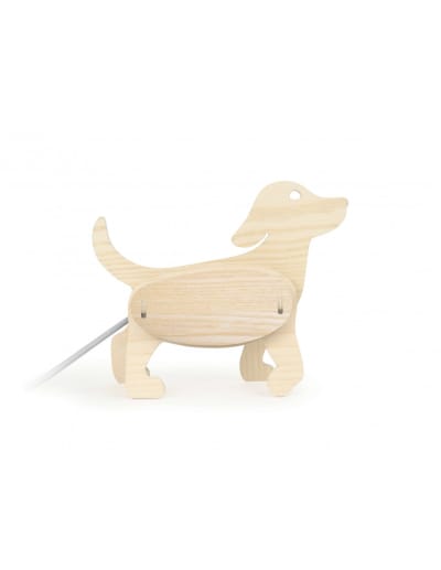 Lampe à poser chien