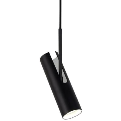 Suspension orientable métal noir D6cm