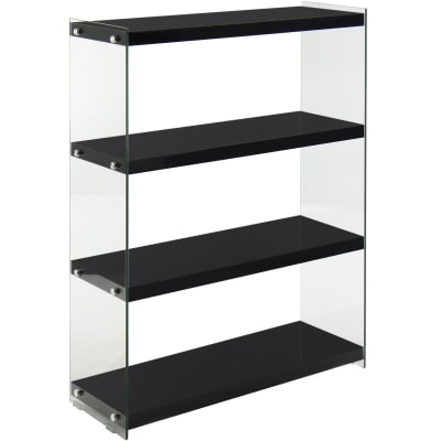Étagère rectangulaire en verre elementary 125