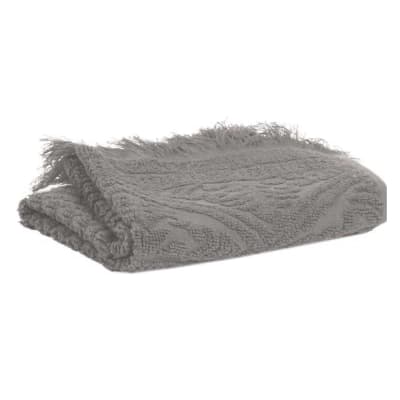 Serviette toilette  en coton orage 50 x 100 cm