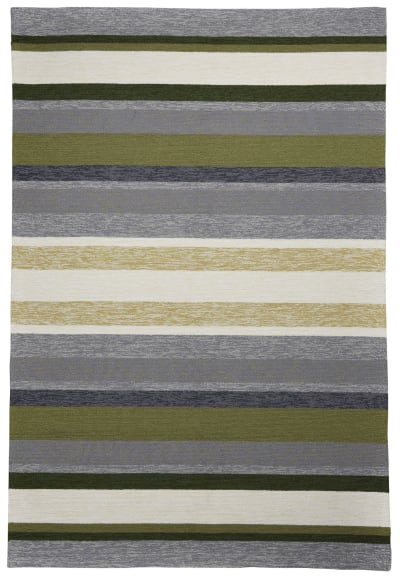 Tapis d'extérieur outdoor en polyester vert multicolore 160x230 cm