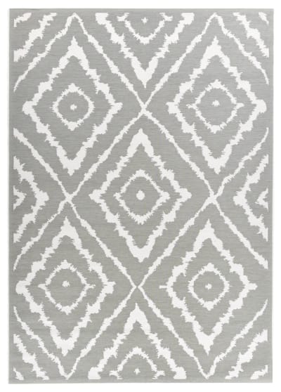 Tapis moderne outdoor d'extérieur tissé plat vert 70x120