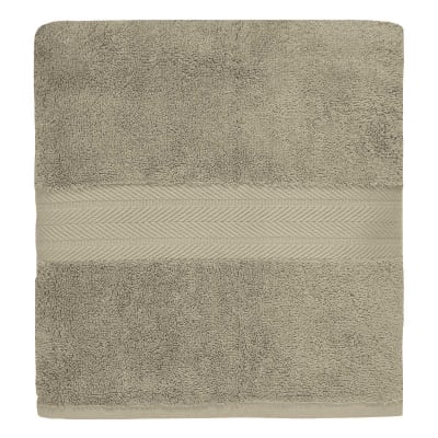 Serviette de toilette 550 g/m² mastic 50x100 cm
