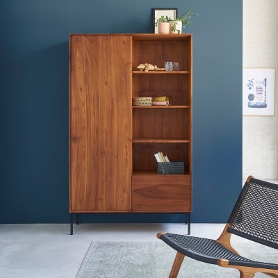 Armoire en teck massif 110 cm