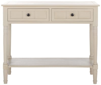 Consoles en pin/mdf, gris vintage