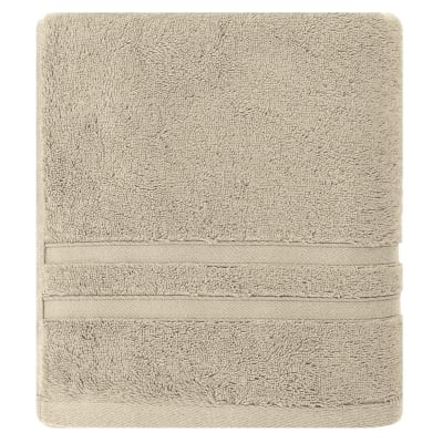Serviette de toilette 600 g/m² sable 50x100 cm