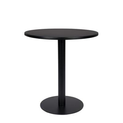 Table bistro en métal noir