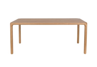 Table repas en bois de frêne naturel 180 cm