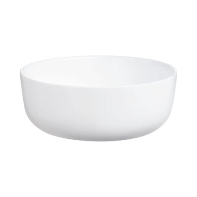 Plat à cuisson en verre blanc D18cm