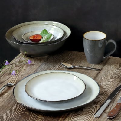 Coffret 6 assiettes dessert D20,5cm