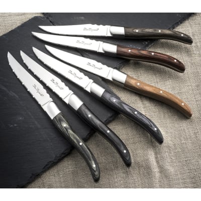 Coffret 6 couteaux steak