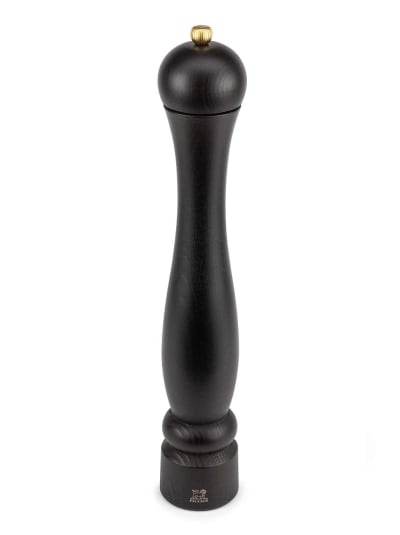 Moulin à poivre en bois chocolat H40cm