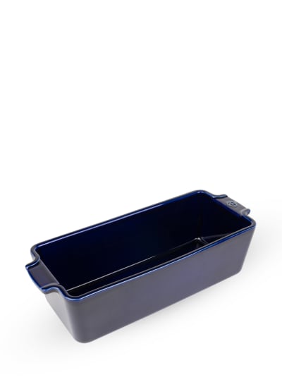 Moule à cake en céramique bleue L31cm