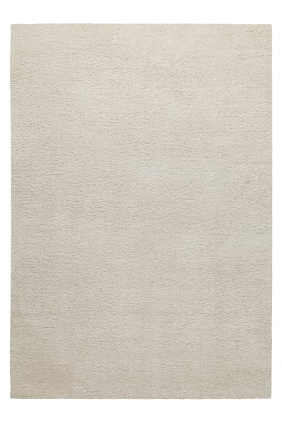 Tapis tissé style berbère beige mèches hautes 3150x80