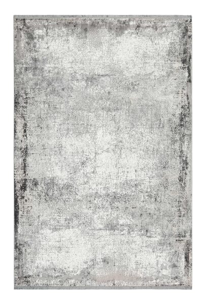 Tapis tissé fin Vintage beige gris pour salon, chambre 240x340