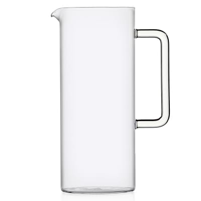 Carafe tube en verre borosilicaté