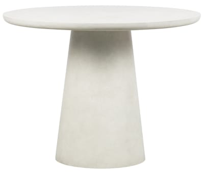 Table de repas blanche D100 cm