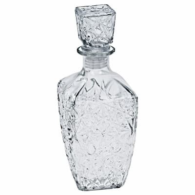 Carafe à whisky en verre conique 900ml