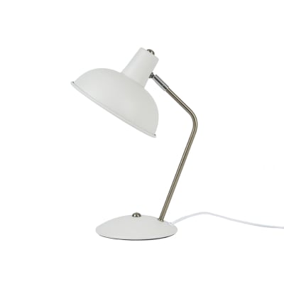 Lampe de table fer blanc 37,5x19,5cm