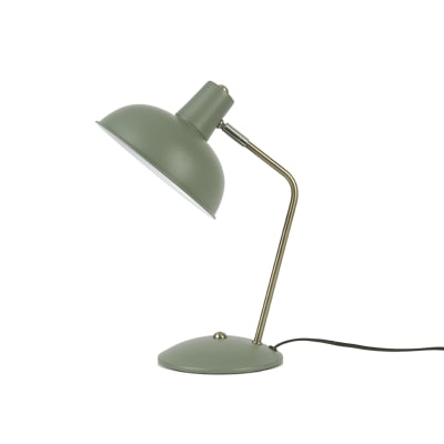 Lampe de table fer vert 37,5x19,5cm