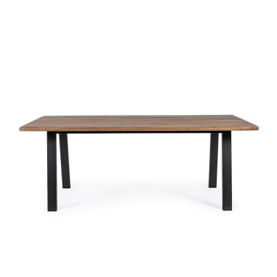 Table de jardin 8 places en acacia L2m