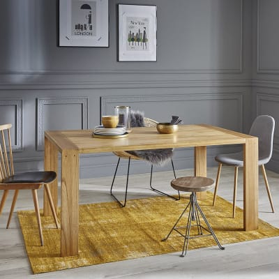 Table en mindi massif 8 pers.