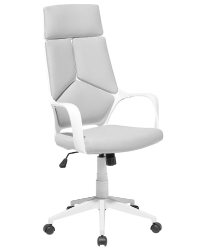 Chaise de bureau gris clair