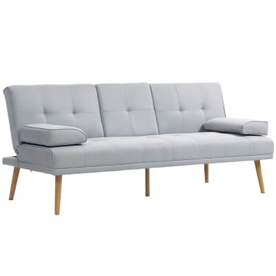 Canapé convertible 3 places design scandinave