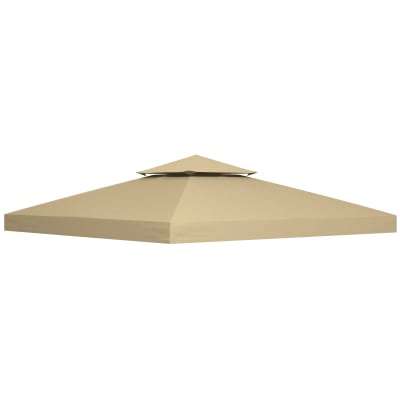 Toile de rechange tonnelle beige 3 x 3 m