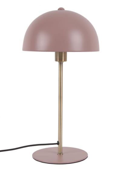 Lampe de table fer rose 20x20x39cm