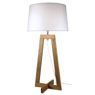 Lampe à poser bois H68,5cm