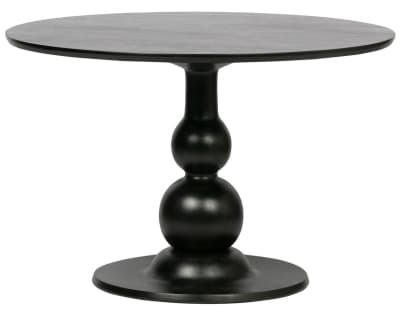 Table de repas ronde en bois de manguier d120