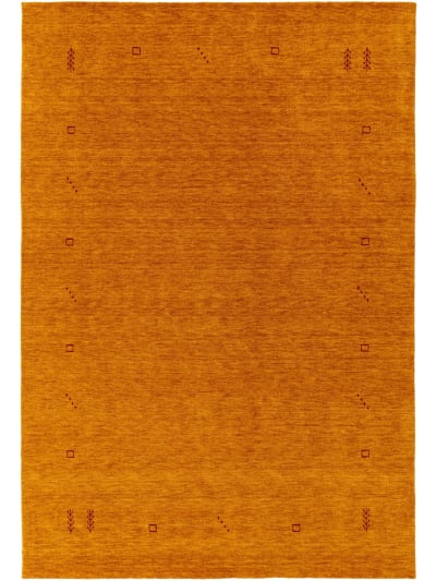 Tapis de laine jaune 200x300