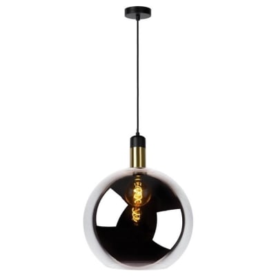 Suspension en verre fumé